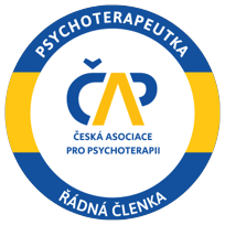 Odznak ČAP — psychoterapeutka, řádná členka